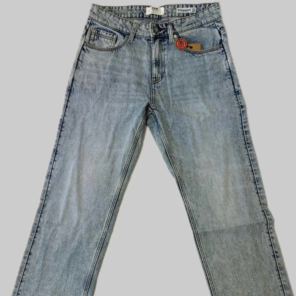 Men's Blue Straight Jeans